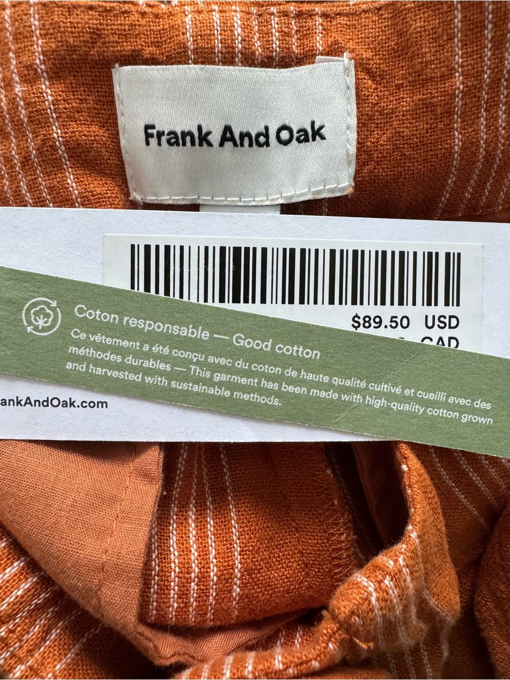 Frank and Oak Linen Trousers - Picture 8 of 9